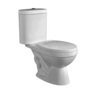 YS22206T 2-teilige Keramiktoilette, direkt gekoppelte S-Siphon-Toilette;