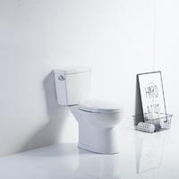 YS22238 2-teilige Keramiktoilette, verlängerte S-Siphon-Toilette, TISI/SNI-zertifizierte Toilette;