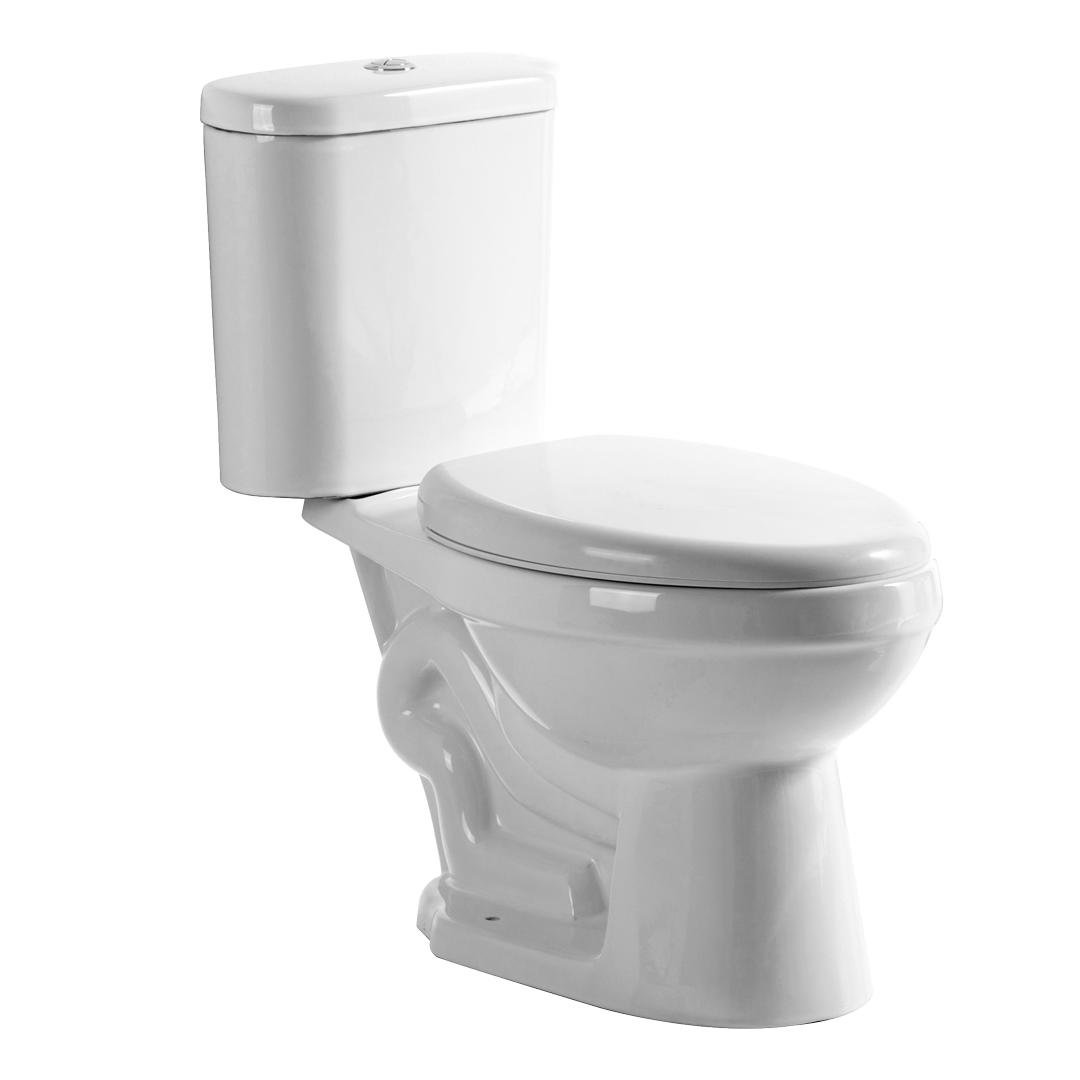 YS22236 2-teilige Keramiktoilette, direkt gekoppelte S-Siphon-Toilette;