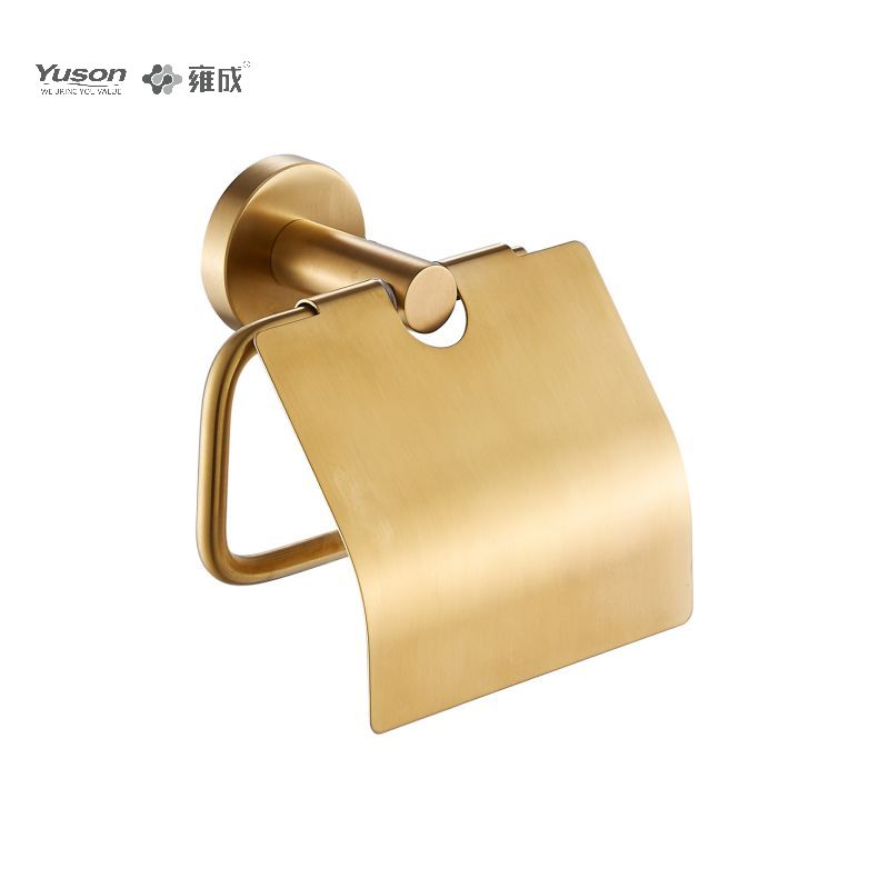 15586 Sleek Badezimmerzubehör, Toilettenpapierhalter, Toilettenpapierrollenhalter aus Zink/Messing/SUS, Wandmontage (Serie 15500)