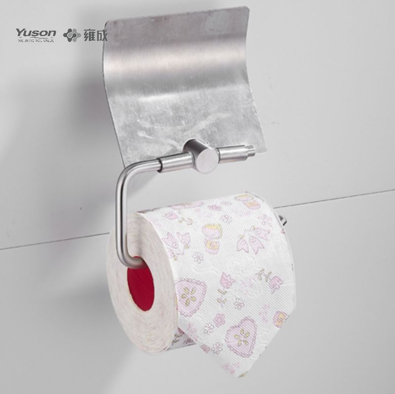 15586 Sleek Badezimmerzubehör, Toilettenpapierhalter, Toilettenpapierrollenhalter aus Zink/Messing/SUS, Wandmontage (Serie 15500)
