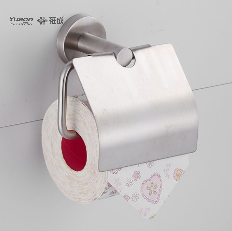 15586 Sleek Badezimmerzubehör, Toilettenpapierhalter, Toilettenpapierrollenhalter aus Zink/Messing/SUS, Wandmontage (Serie 15500)