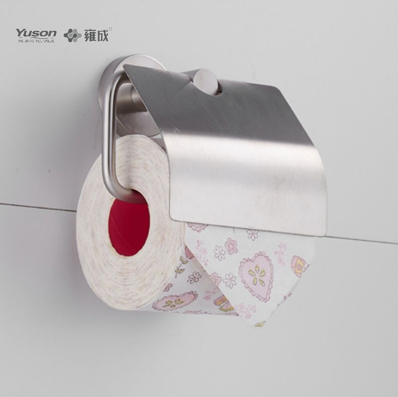 15586 Sleek Badezimmerzubehör, Toilettenpapierhalter, Toilettenpapierrollenhalter aus Zink/Messing/SUS, Wandmontage (Serie 15500)