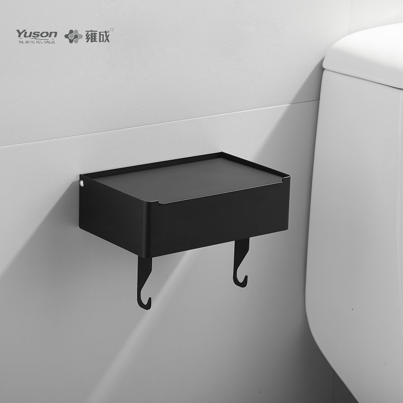 18786D Sleek Badezimmerzubehör, Toilettenpapierhalter, Toilettenpapierrollenhalter aus Zink/Messing/SUS, Wandmontage (Serie 18700)