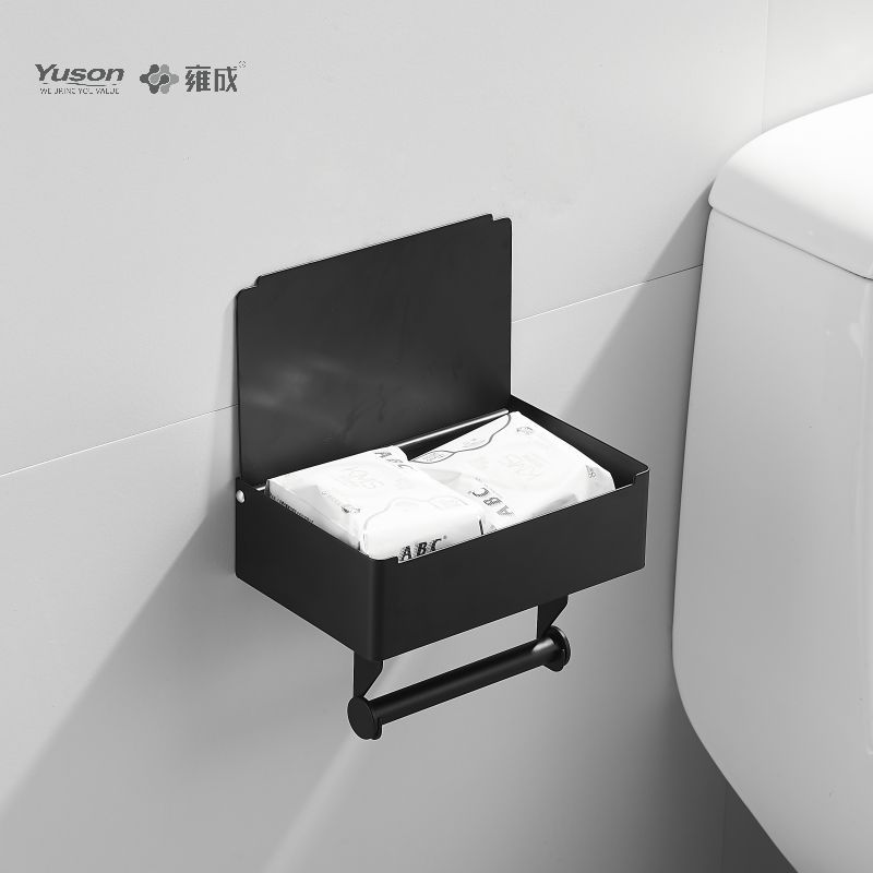 18786D Sleek Badezimmerzubehör, Toilettenpapierhalter, Toilettenpapierrollenhalter aus Zink/Messing/SUS, Wandmontage (Serie 18700)