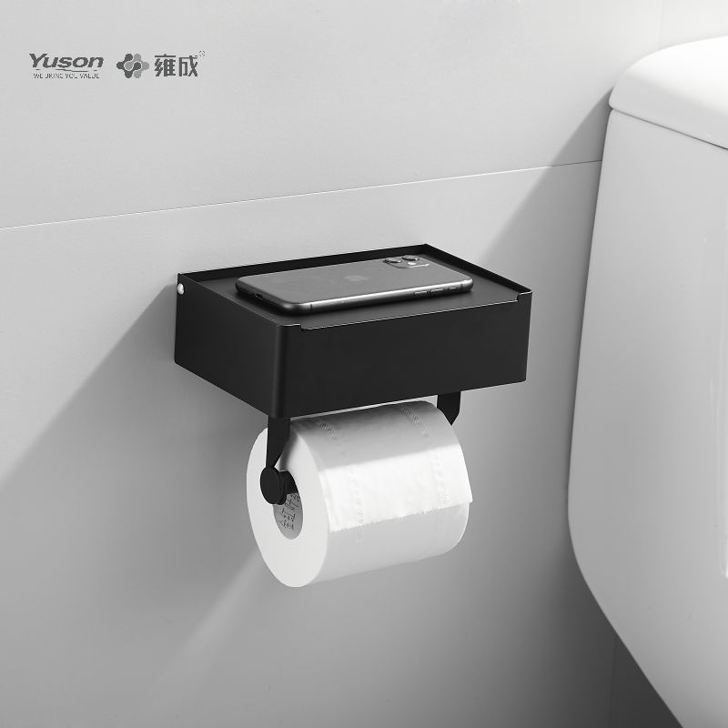 18786D Sleek Badezimmerzubehör, Toilettenpapierhalter, Toilettenpapierrollenhalter aus Zink/Messing/SUS, Wandmontage (Serie 18700)