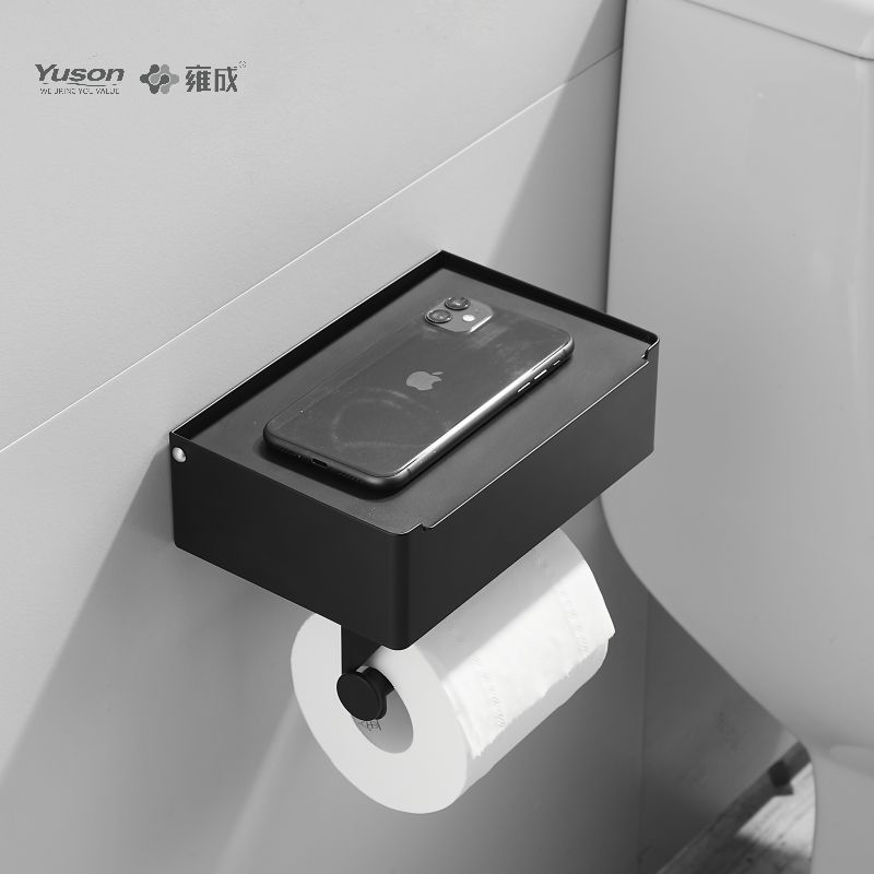 18786D Sleek Badezimmerzubehör, Toilettenpapierhalter, Toilettenpapierrollenhalter aus Zink/Messing/SUS, Wandmontage (Serie 18700)