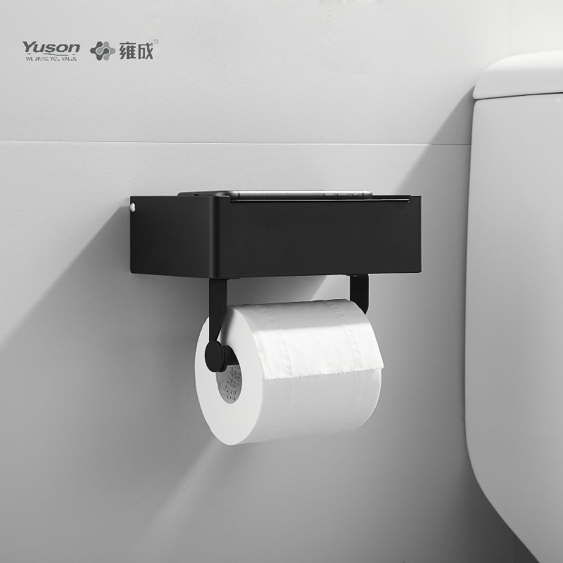 18786D Sleek Badezimmerzubehör, Toilettenpapierhalter, Toilettenpapierrollenhalter aus Zink/Messing/SUS, Wandmontage (Serie 18700)