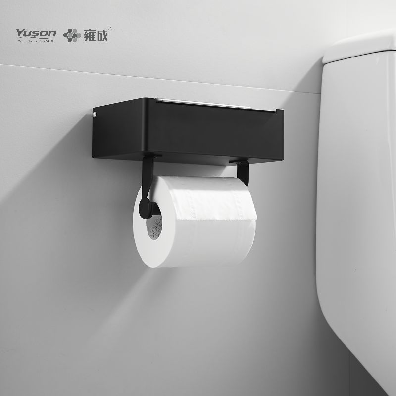 18786D Sleek Badezimmerzubehör, Toilettenpapierhalter, Toilettenpapierrollenhalter aus Zink/Messing/SUS, Wandmontage (Serie 18700)