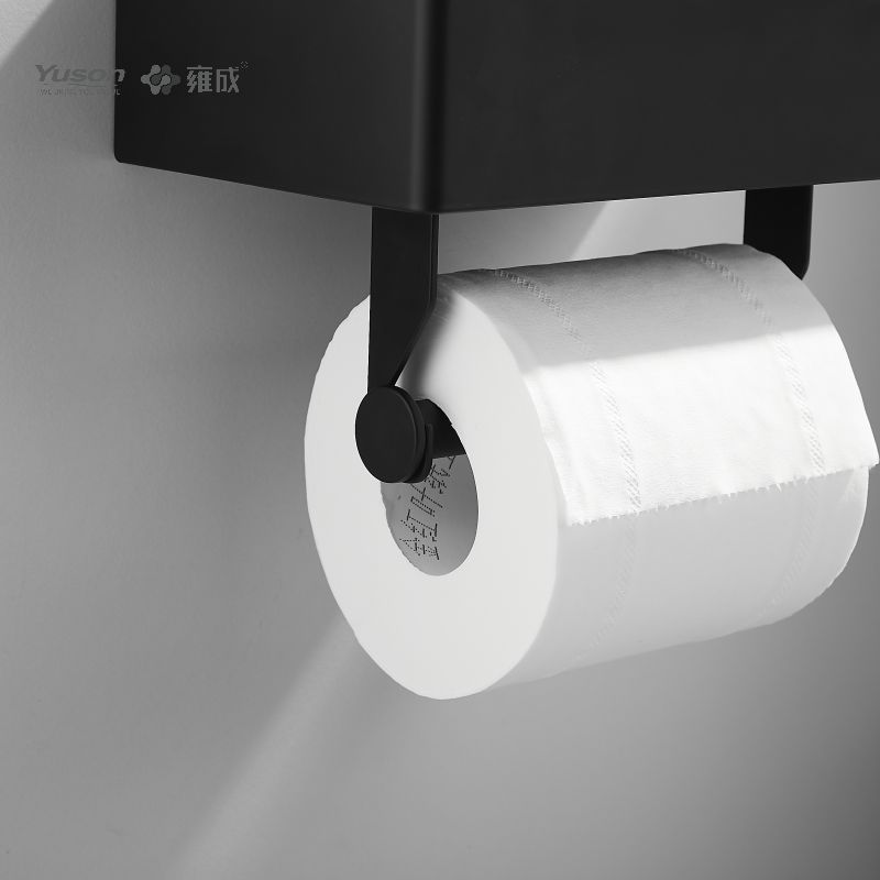 18786D Sleek Badezimmerzubehör, Toilettenpapierhalter, Toilettenpapierrollenhalter aus Zink/Messing/SUS, Wandmontage (Serie 18700)