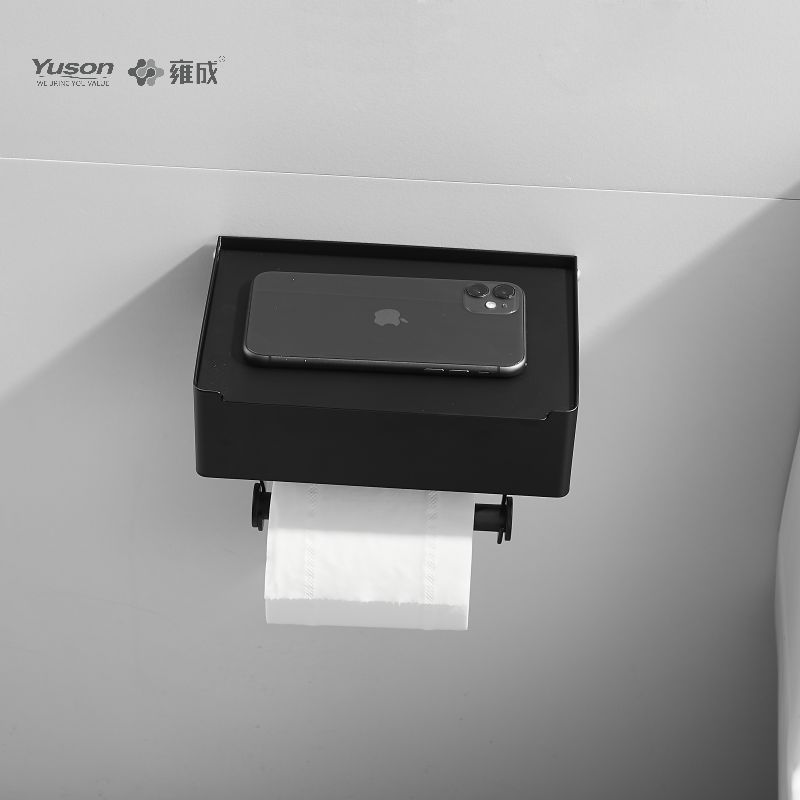 18786D Sleek Badezimmerzubehör, Toilettenpapierhalter, Toilettenpapierrollenhalter aus Zink/Messing/SUS, Wandmontage (Serie 18700)