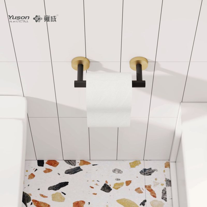 19286P Schlankes Badezimmerzubehör, Toilettenpapierhalter, Toilettenpapierrollenhalter aus Zink/Messing/SUS, Wandmontage (Serie 19200)