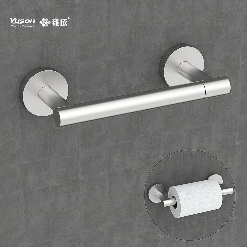 19286P Schlankes Badezimmerzubehör, Toilettenpapierhalter, Toilettenpapierrollenhalter aus Zink/Messing/SUS, Wandmontage (Serie 19200)