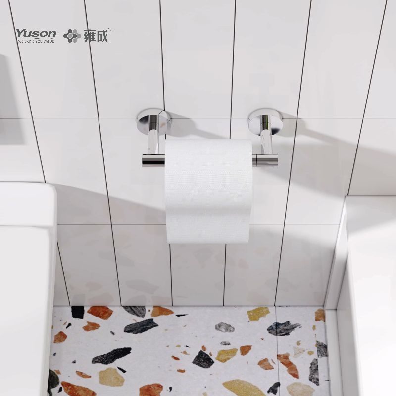 19286P Schlankes Badezimmerzubehör, Toilettenpapierhalter, Toilettenpapierrollenhalter aus Zink/Messing/SUS, Wandmontage (Serie 19200)
