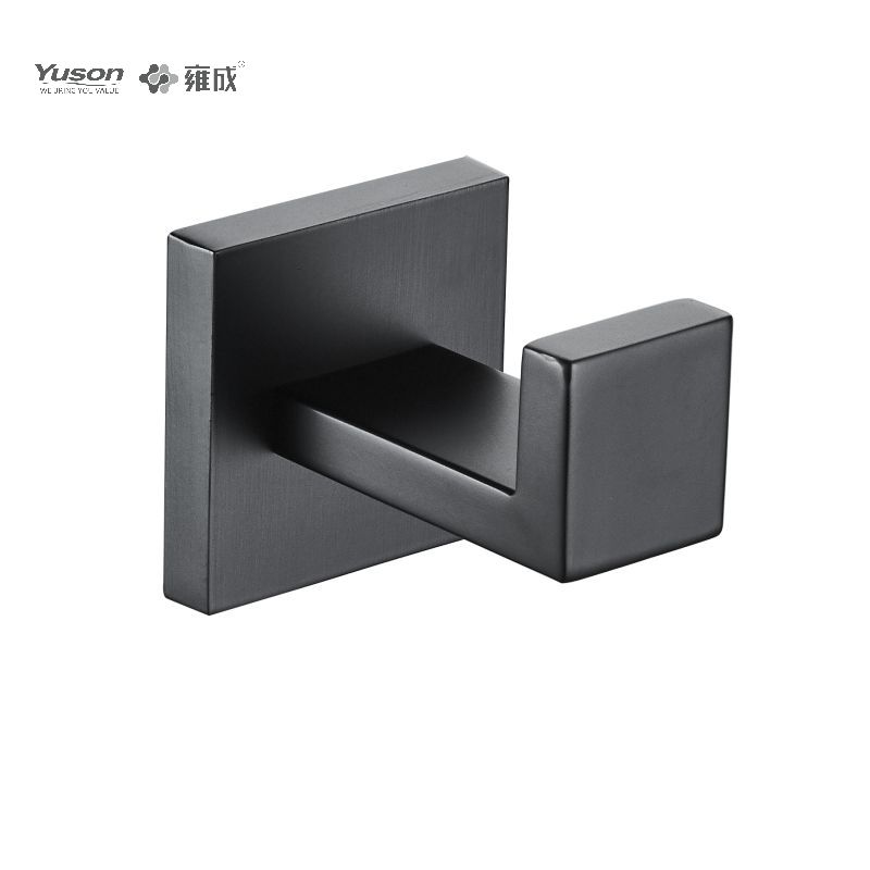 23388 Sleek Badezimmerzubehör, Bademantelhaken, Zink/Messing/SUS-Bademantelhaken, Wandmontage (Serie 23300)