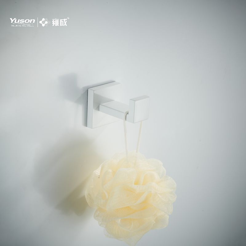 23388 Sleek Badezimmerzubehör, Bademantelhaken, Zink/Messing/SUS-Bademantelhaken, Wandmontage (Serie 23300)