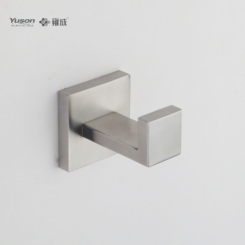 23388 Sleek Badezimmerzubehör, Bademantelhaken, Zink/Messing/SUS-Bademantelhaken, Wandmontage (Serie 23300)